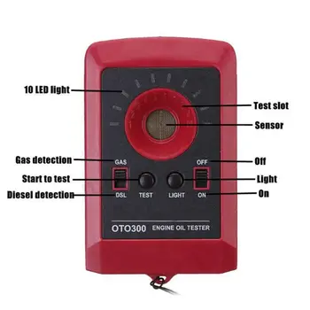 

OTO300 Car Digital Oil Quality Tester Motor Engine Detector Gas Diesel Analyzer
