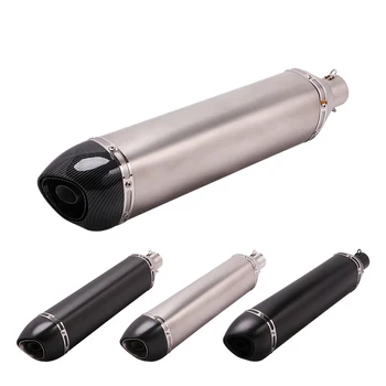 

51 mm Exhaust Muffler Pipe Motorcycle 460 560 mm Escape Universal Street Bike Scooter with DB Killer TMAX530 ZZR1400 GSXR1000