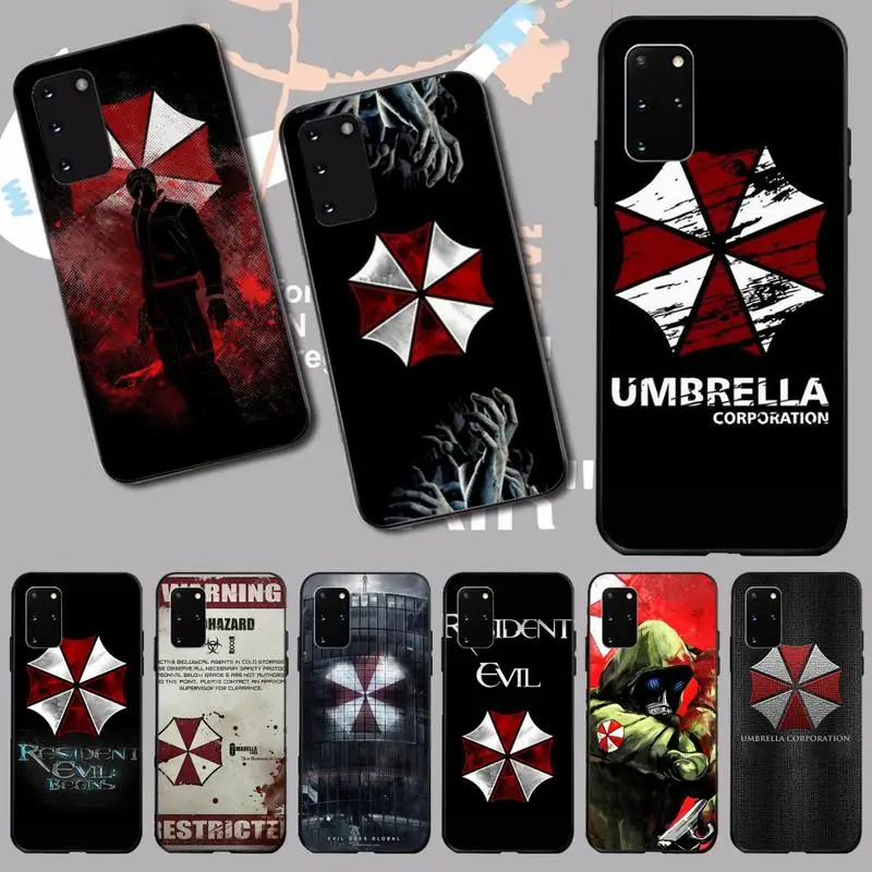 NBDRUICAI Umbrella Corporation Electronic Game Soft Rubber Phone Cover for Samsung S20 plus Ultra S6 S7 edge S8 S9 S10 5G | Мобильные