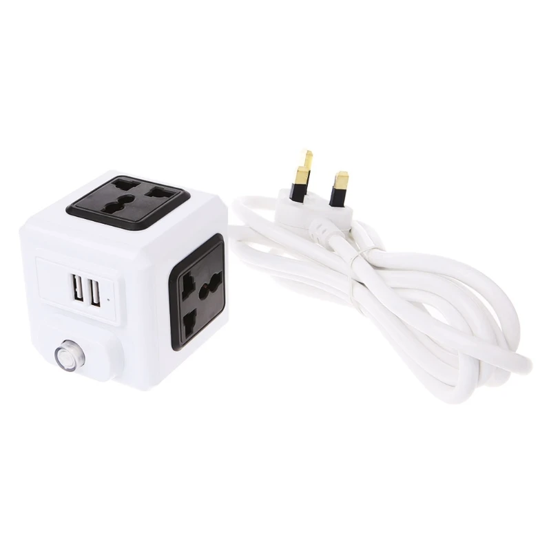 Умный дом Cube EU/US/UK Plug 4 Внешний адаптер-удлинитель универсальная розетка