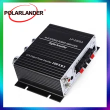 12 В 2x20 Вт RMS стерео мини компьютер мотоцикл автомобильный усилитель Hi-Fi выход усилитель L-epai LP-2020A идеальный аудио усилитель