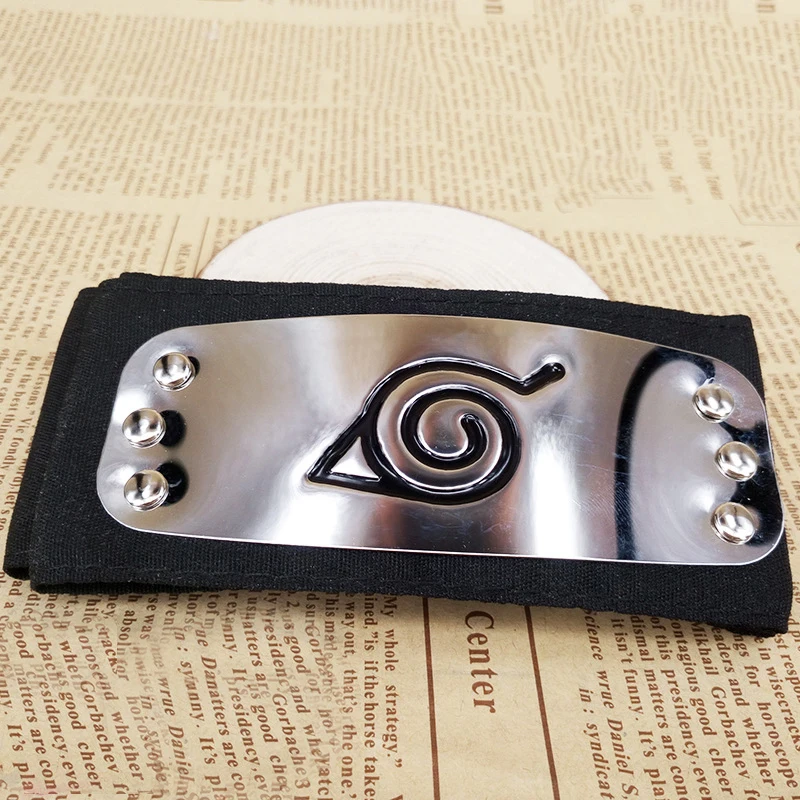 Japanese Hot Anime Uchiha Sasuke Kakashi Cosplay headband Costumes Accessories toys Props Anime headband Props