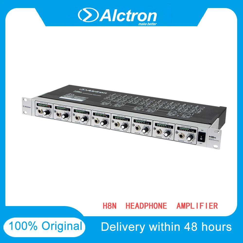headphone H8N Alctron amplifier used in stage