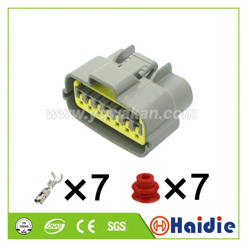 2sets auto 7pin Plastic housing plug wire electric cable waterproof connector 6098-0148 | Обустройство дома