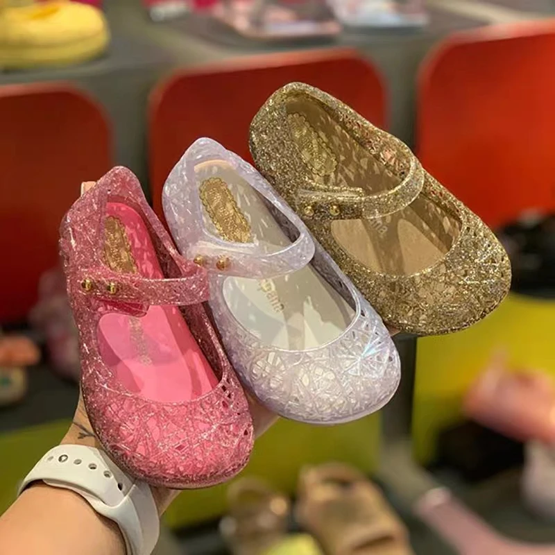 girls shoes 2021 New Mini Melissa Baby Jelly Sandals Girls  Cute 6 Color Children Shoes Toddler Melissa Sandals 14cm-19cm children's sandals near me