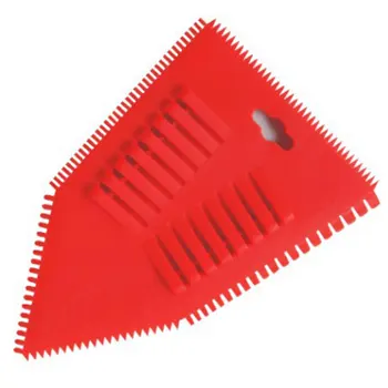 

DIY Roller Multifunction Painting Plastic Scraper Red Brush Wall Decoration Handle Construction Tool Durable Art