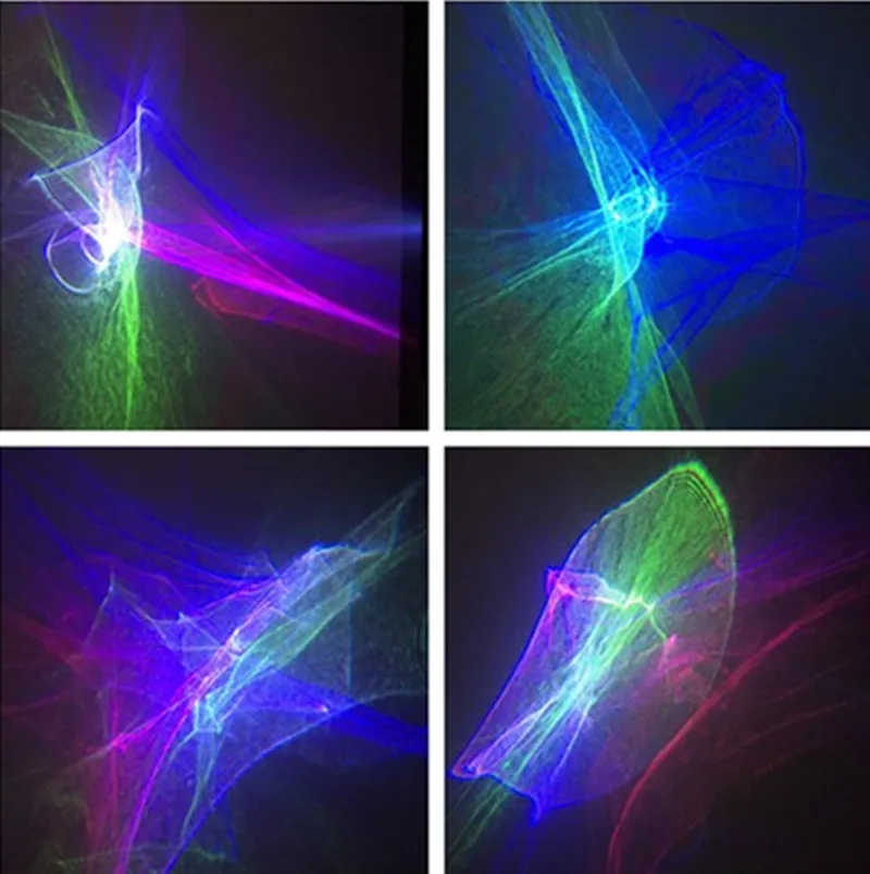 Профессиональный DJ лазерный показ полноцветный RGB шаблоны проектор сценический эффект освещение для дискотеки рождественские вечерние картины gobo свет