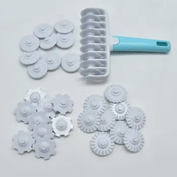 

1 Set Cake Cutter Roll Roller Fondant Bakery Tools DIY Chocolate Cakes Decoration Floral Biscuit Wheel Knife Pizza Accessories