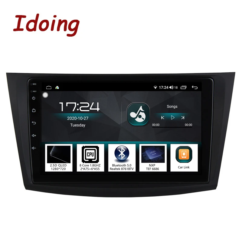 Idoing 9 &quot4G + 64G Android автомобильный Радио Видео Мультимедиа GPS плеер для Mazda 3 2013-2016