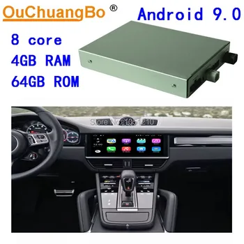 

Ouchuangbo android decode box for original 12.3 inch Porsche Cayenne 2018 2019 2020 head unit stereo main box android 9.0 4/64