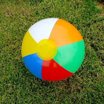 

12 PCs Games Rainbow Color Kids Toys Beach Ball Pool Water Fun Inflatable Playing Sports Party Summer Outdoor Durable