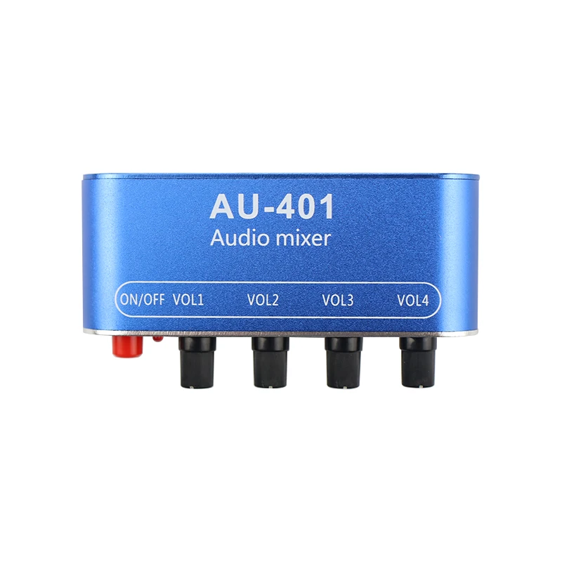 Comprar Mezclador estéreo GHXAMP (4 entradas, 1 salida) controla individualmente la caja del amplificador para auriculares DC12V