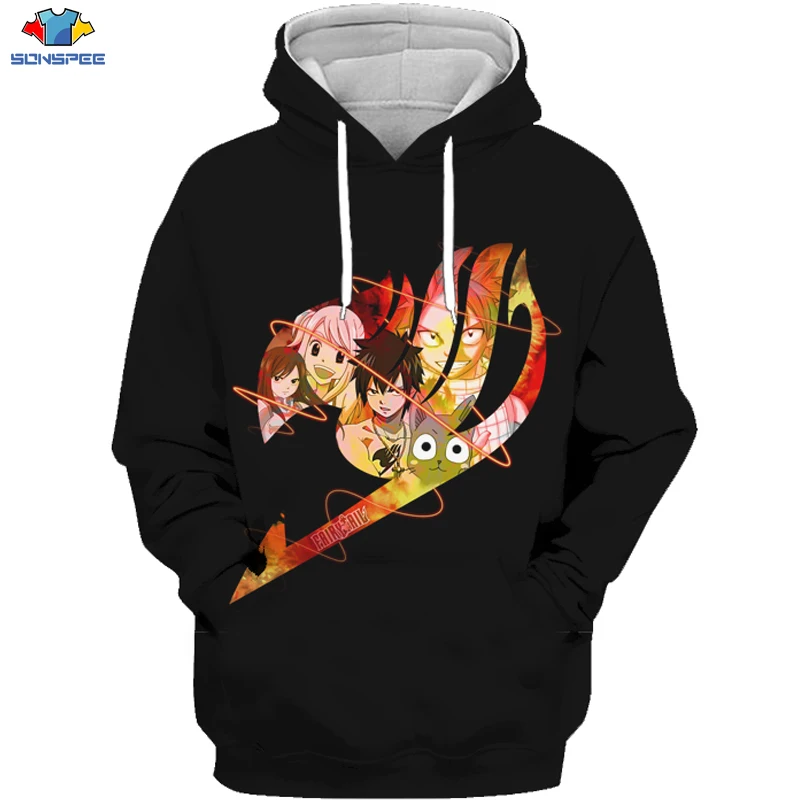 fairy tail anime hoodie