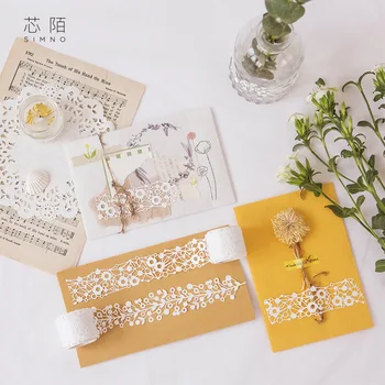 

10 pcs/lot Cartoon Washi Tape DIY Synthetic paper Mountain series hollow Decorative Adhesive Tape/Masking Tape Stickers