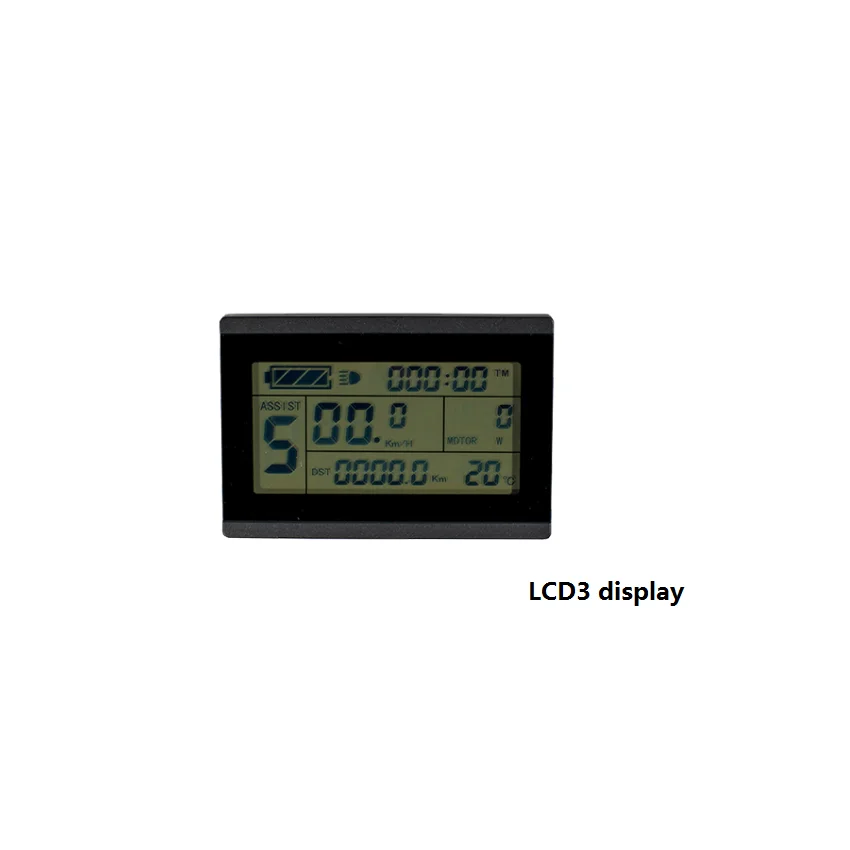 Electric Bicycle Accessories Lcd Display kunteng controller PAS Ebreak thumb throttle for ebike kit