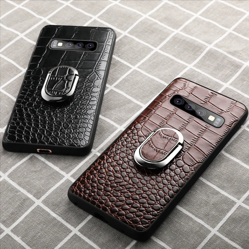Натуральная кожа чехол для телефона для samsung s10 S9 s8 s7 360 полный защитный чехол для samsung a70 a50 a40 a30 a8 a7