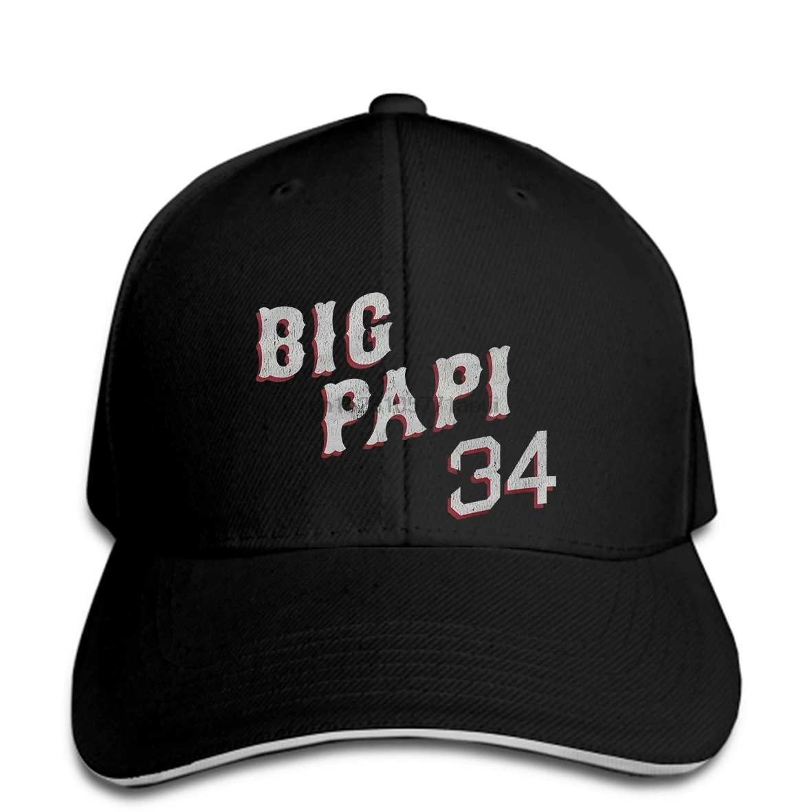 Бейсболка Big Papi David Ortiz Red Sox бейсболка с принтом Мужская кепка модная повседневная