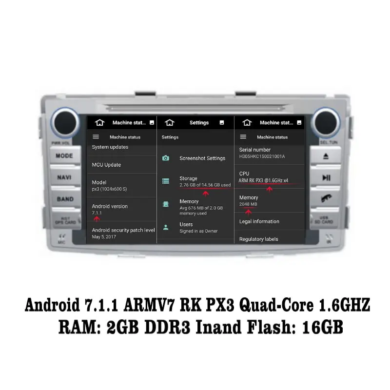 Liislee Android 7 1 2G RAM для Toyota Hilux 2012 ~ 2014 автомобильный Радио Аудио Видео Мультимедиа DVD