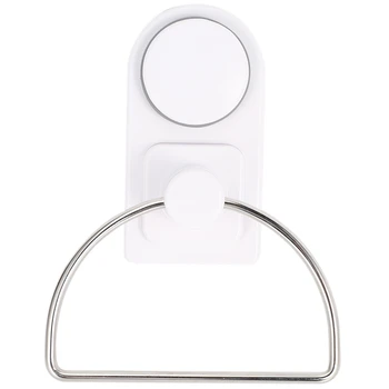 

Bathroom Super Strong Vacuum Suction Cup Stainless Steel Towel Ring Bath Accessories High-Class Towel Bar