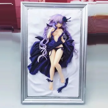 

Choujigen Game Neptune Goddess Of Protection Neptune Formal Dress Photo Frame Anime Figure Toys For Desktop Decoration X4258