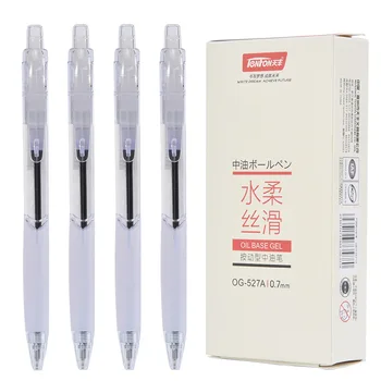 

12 Pcs Cute 0.7mm Ballpoint Pen Black, Blue, Red Ink Office Accessories Writing Supply Mark Ball Pen Stationery