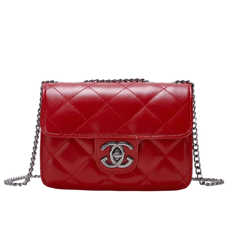 

Fashion Small Square Bag for Girlfriend New Luxury Version of Fashion Ins Trend Chain One Shoulder Bag Crossbody Bags for Women