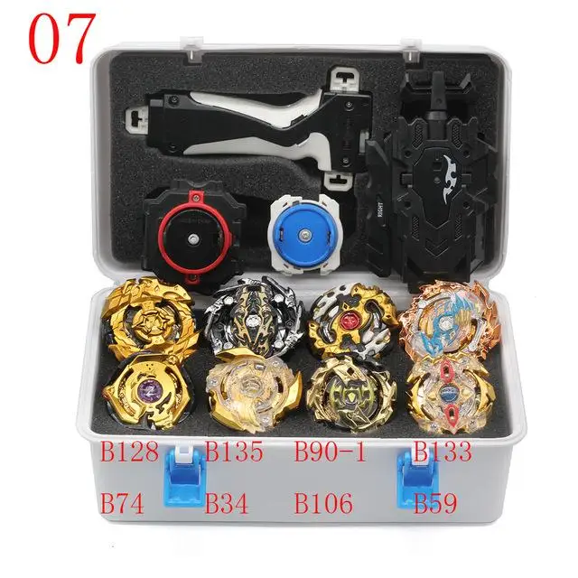 07 B150 Beyblade Burst набор игрушек Beyblades Арена Bayblade Металл Fusion боевой гироскоп с пусковой установкой волчок Bey Blade игрушки - Цвет: 07