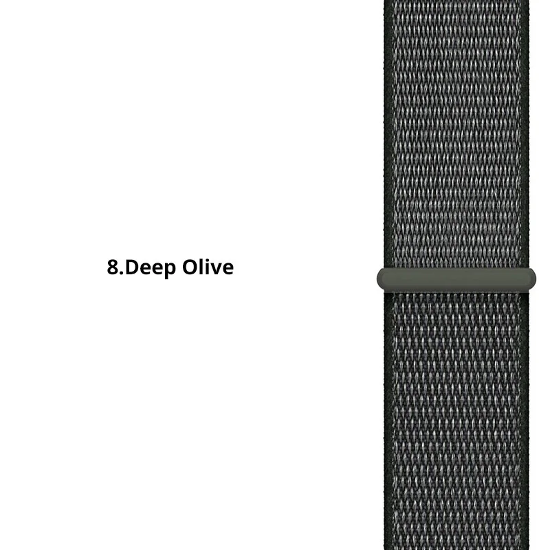 Нейлоновый ремешок для часов B57 для samsung Galaxy 42/46 мм gear S3/sport/S2 Classic 22 20 мм ремешок для часов нейлоновый спортивный ремешок - Цвет ремешка: deep olive