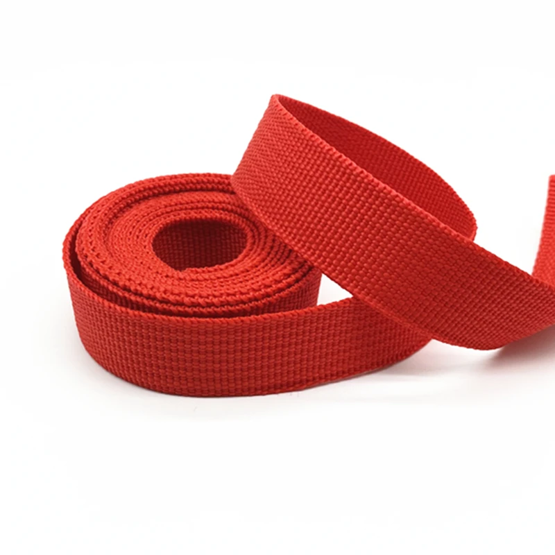 2 yards 20mm Canvas Ribbon Belt Bag Webbing Nylon Webbing Pet Webbing Knapsack Strapping Sewing Bag Belt Accessories 