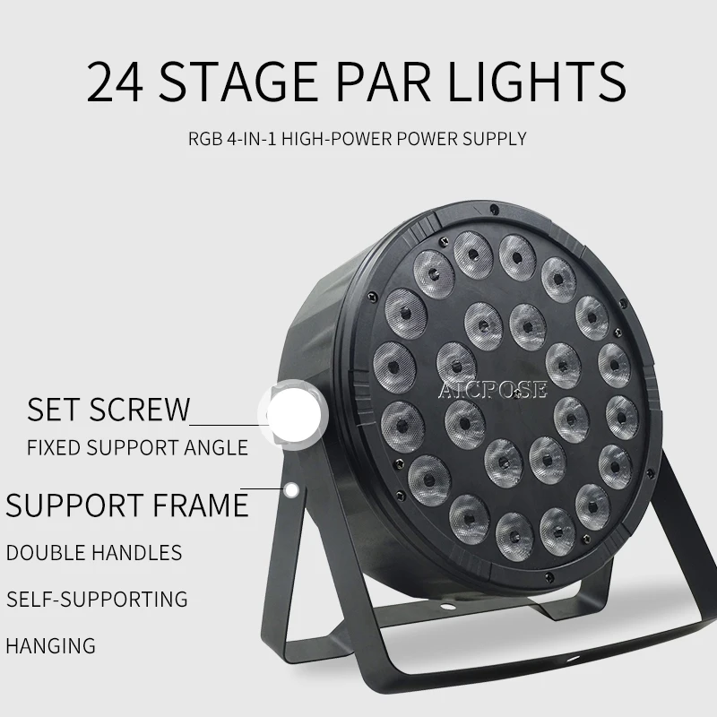 4 в 1 светодиодный прожсветильник Тор для дискотеки DMX512 24 х12 Вт|Эффект освещения