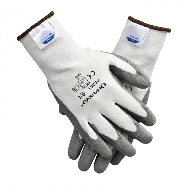 Hanvo высококачественные рабочие перчатки подходят для заводских ручных стеклянных металлических порезных перчаток
