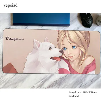 

anime mats 3d gaming mouse pad big 700x300x4mm keyboard mousepad Fashion notebook gamer accessories padmouse mat