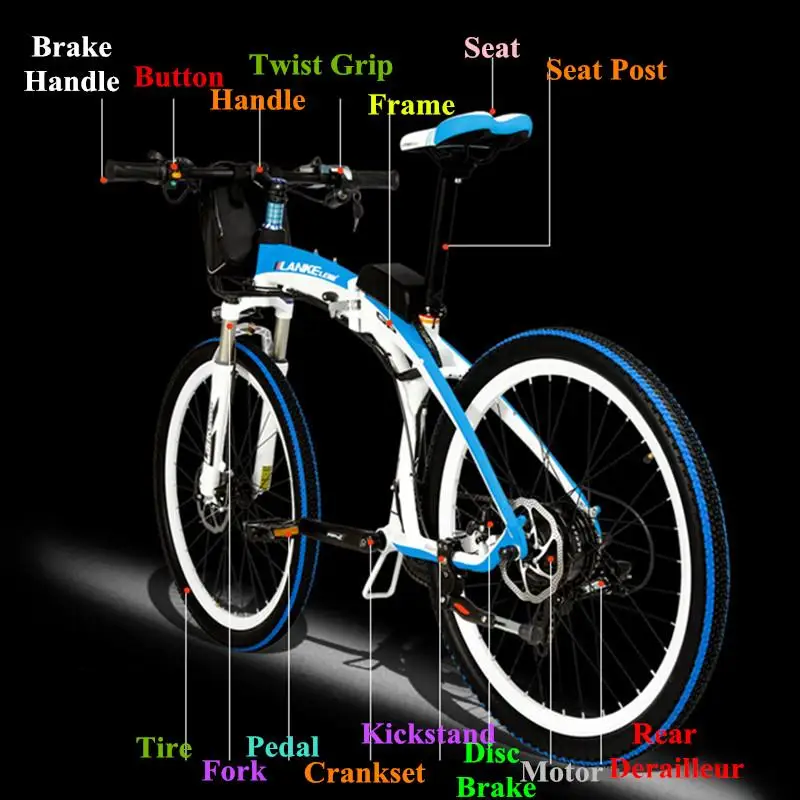 Электрический велосипед для взрослых 36 в портативный два колеса электрические велосипеды 48 в 240 Вт Быстрый складываемый Электрический велосипед велосипеды взрослых