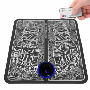 

Ingrown Nail Foot File EMS Foot Massager Electric Massage Pad Muscle Stimulator Remote Control Shaping Leg Cushion Pedicure