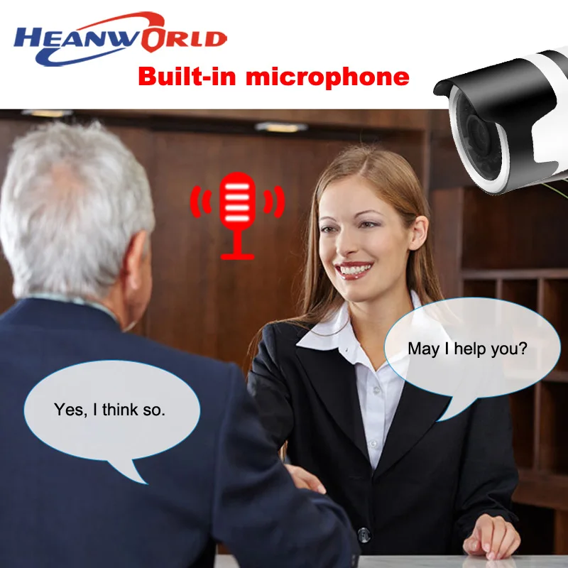 Heanworld HD WiFi камера 5.0MP наружная ip-камера Беспроводная Водонепроницаемая Камера Безопасности камера видеонаблюдения камера sd слот