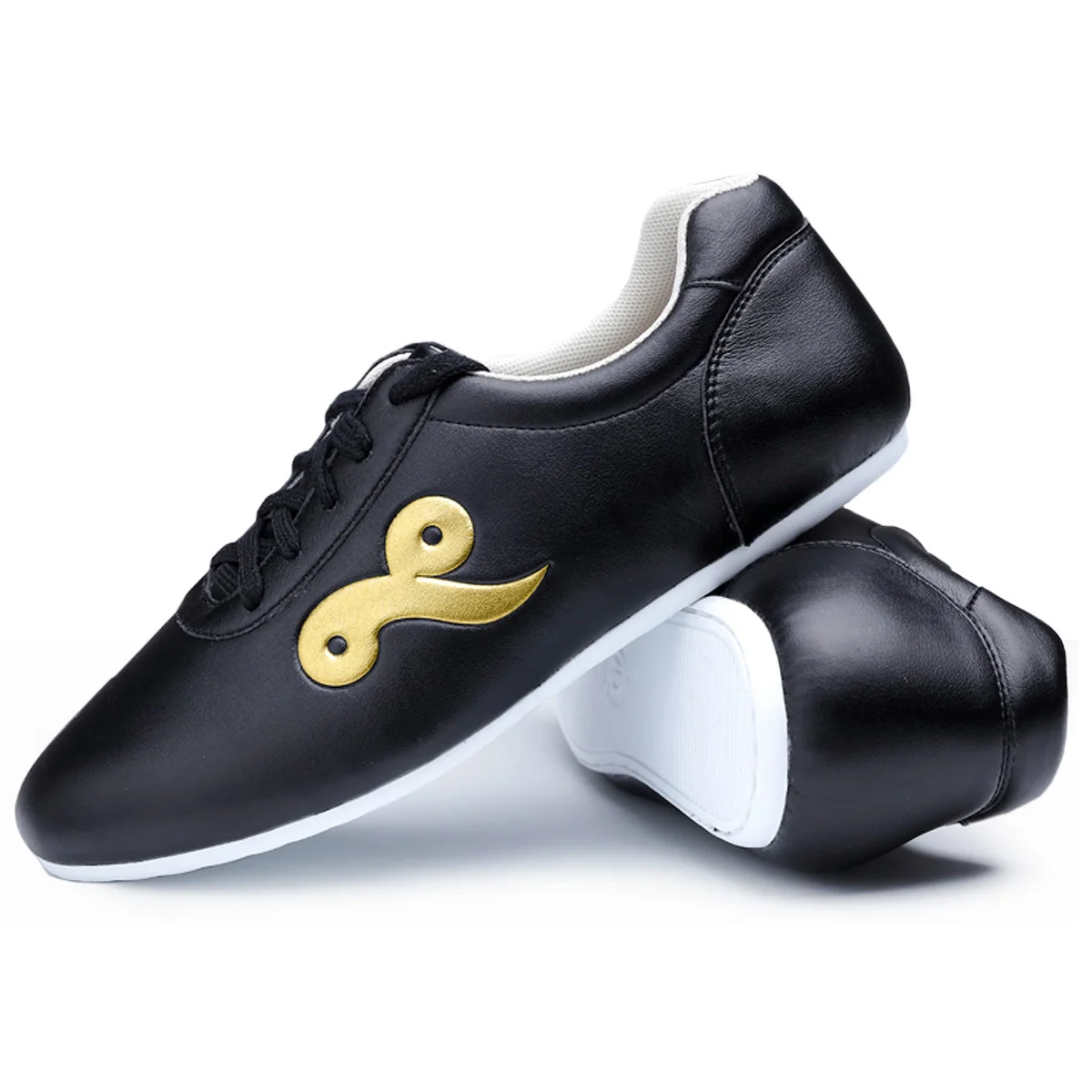 High Quality Cowhide Tai Chi Shoes Soft Genuine Leather Kung Fu Wushu
