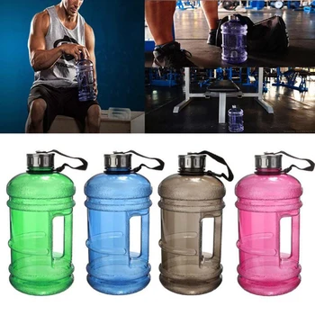 

Fitness Sport Water Jug 2.2L 73 oz Water Bottle BPA Free Portable GYM Large Capacity Water Bottle With Non-slip Cover and Handle