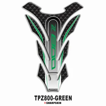 

Motorcycle 3D fuel tank pad sticker protective decorative decal FOR KAWASAKI Z800 Fishbone Protective Decals
