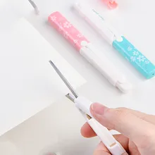 Острые складные ножницы, безопасные, для студентов, для детей, для резки бумаги, schaar, для вышивания, медицинский инструмент для скрапбукинга, forbici, резак, канцелярские принадлежности