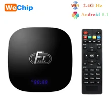 Wechip A95XF1 Amlogic S905W IP tv Android 8,1 Smart tv Box 1080P HD Поддержка 4K 2,4G Wifi 100M LAN H.265 4K HD телеприставка