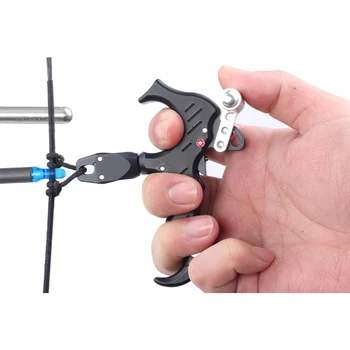 

Archery Bow Release Aid Automatic 360 Degree Swivel Brake Caliper Shooting Accessories FOU99