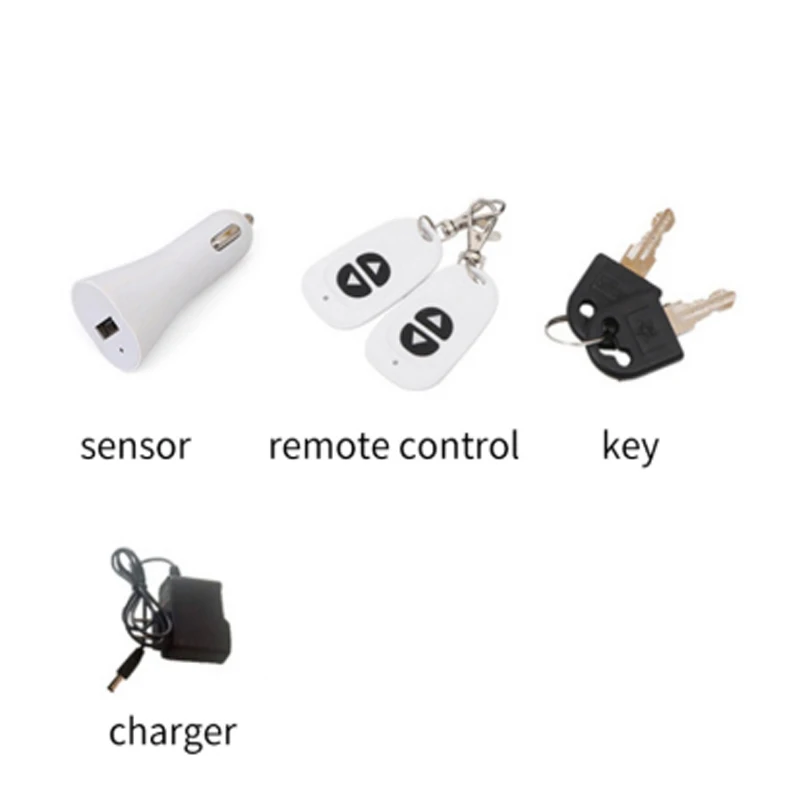 KINJOIN-batería de litio recargable directa de fábrica, dispositivo con Control remoto Wifi, bloqueo de estacionamiento de coche