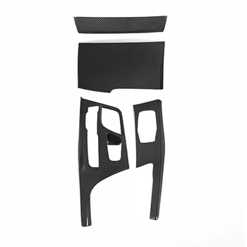 

for BMW G30 525Li 530LIi Carbon Fiber Center Console Water Cup Holder Frame Decoration Cover Trim