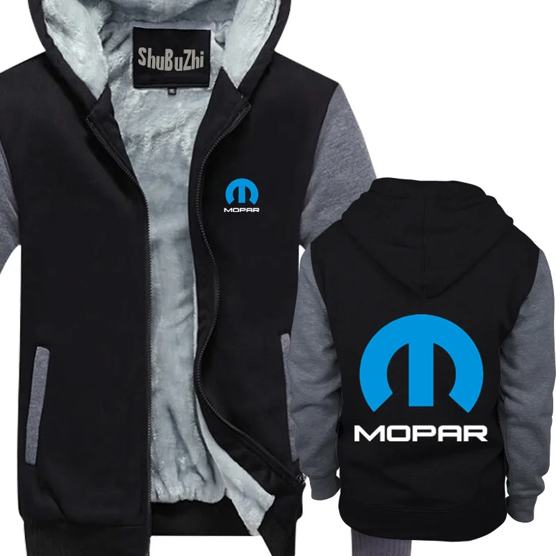 mopar zip up hoodie