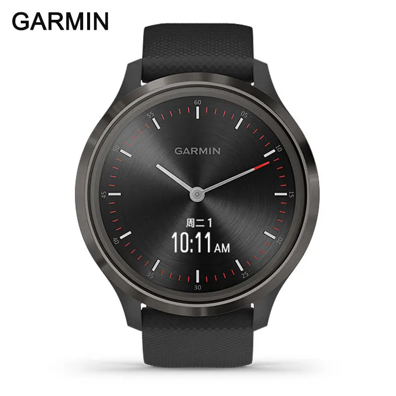 Умные часы Garmin move 3 гибридные с реальными руками и скрытым сенсорным экраном