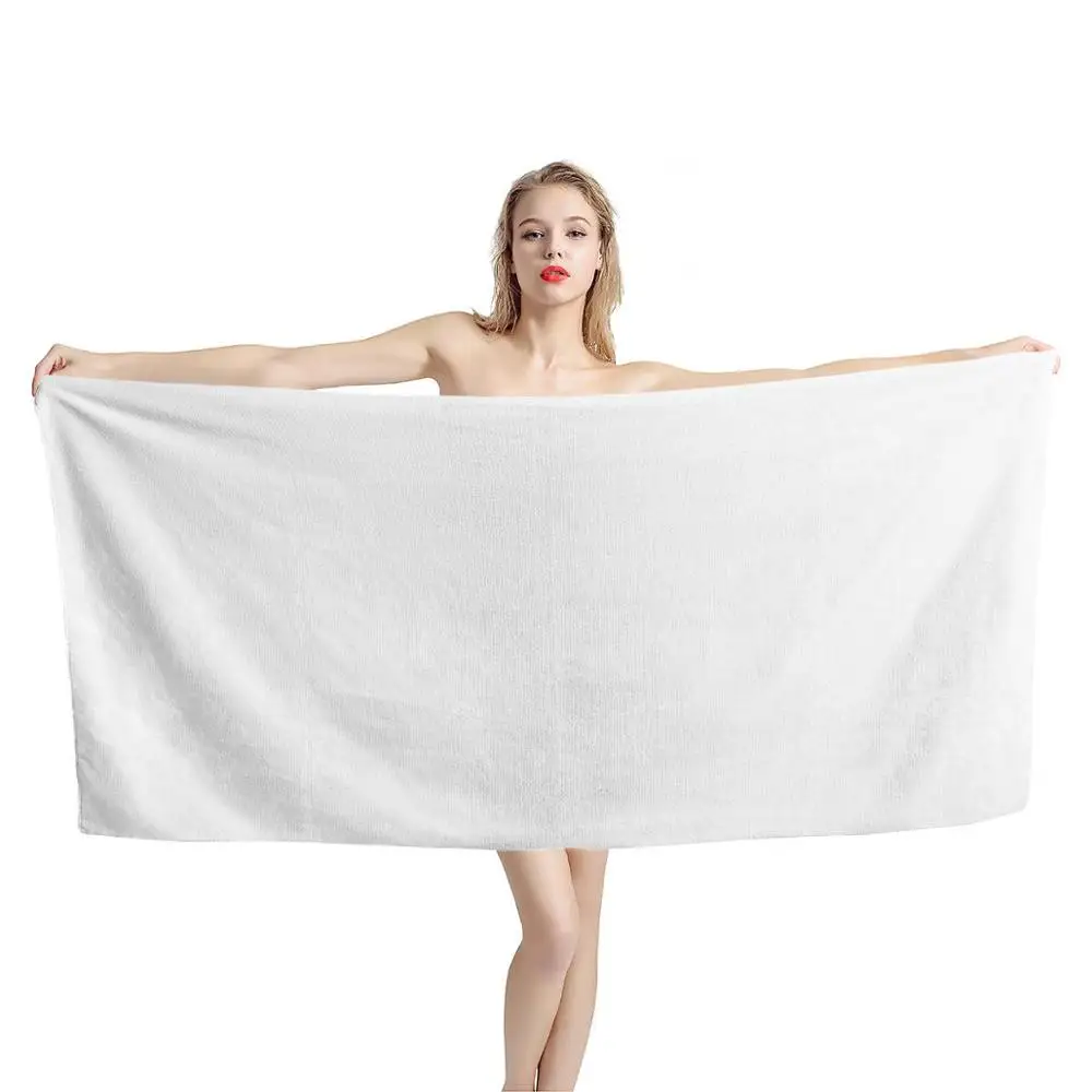 Мягкий 75X150cm кухонное полотенце с принтом из своего померанского шпица банное