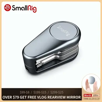 

SmallRig Pocket-Sized DSLR Camera Rig Folding Screwdriver Kit Explorer Aluminum Light Weight Mini Multifunction Tool Kit 2371