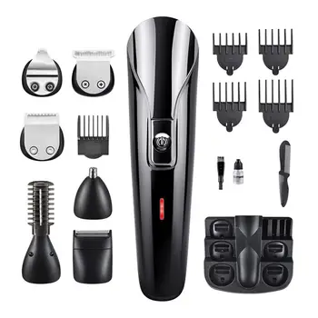 

1 Set Electric Beard Trimmer USB Charging Hair Trimmer Hair Clippers Grooming Kit For Home Barber Shop AU Local Delivery