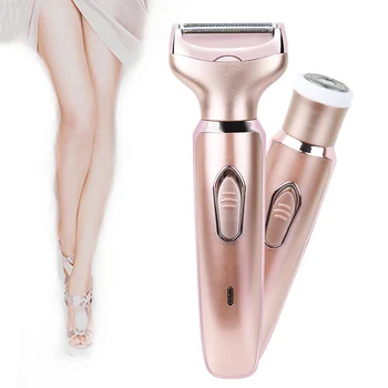 

SONAX PRO 2 in 1 Women Epilator Electric Female Rechargeable Bikini Trimmer Body Portable Facial Hair Removal Shaver Set