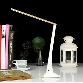 

Desk Lamp, Table Lamp 3W LED Desk Lamp LCD Screen, USB Charging Port, 3 Lighting Mode, Press Control, Built-In Clock, Calendar